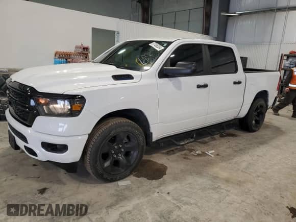 2023 Ram 1500 Tradesman с VIN 1C6RRFGG2PN631338, выставлен на аукционе Copart как лот 87486334 с пробегом 8 744 миль миль и Списание • Salvage title. История ставок и продаж доступна на DreamBid. Изображение 1.