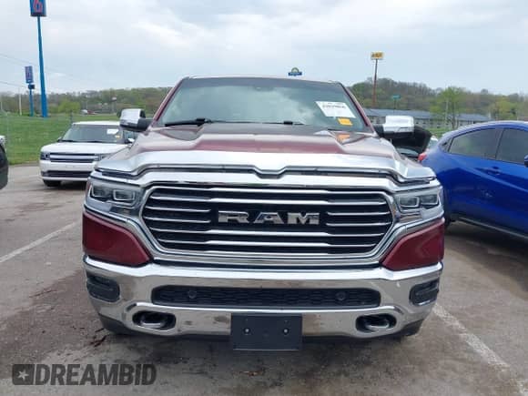2019 Ram 1500 Longhorn with VIN 1C6SRFKT4KN640718, listed as a IAAI auction lot 42039856 with 45,531 mi miles and . Bid and sale history available at DreamBid. Image 13.