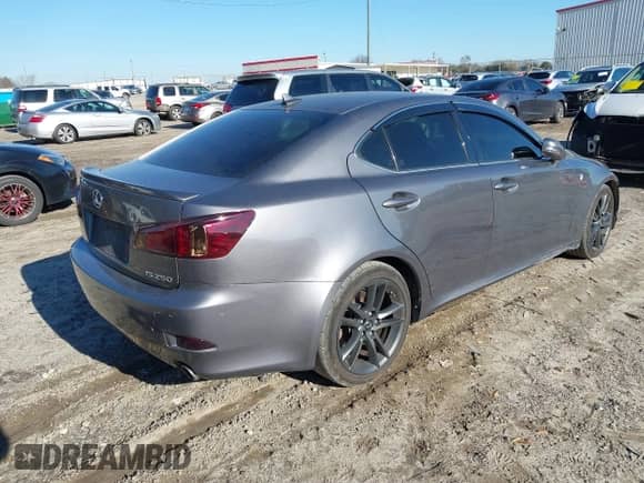 2012 Lexus IS 250 z VIN JTHBF5C28C5182098, wystawiony jako IAAI lot #41344801 z przebiegiem 178 233 mil mil oraz . Historia ofert i sprzedaży dostępna na DreamBid. Obrazek 4.