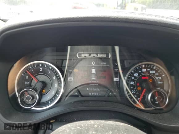 2019 Ram 1500 Laramie с VIN 1C6RREJT2KN558125, выставлен на аукционе Copart как лот 69811135 с пробегом 181 968 миль миль и Списание • Salvage title. История ставок и продаж доступна на DreamBid. Изображение 9.