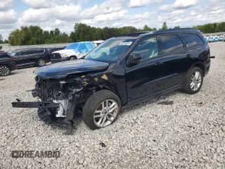 2025 Dodge Durango GT Plus with VIN 1C4RDJDG6SC517815, listed as a Copart auction lot 71627025 with 17,057 mi miles and Non repairable. Bid and sale history available at DreamBid. Image 1.