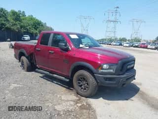 2022 Ram 1500 Warlock with VIN 1C6RR7GG0NS151836, listed as a IAAI auction lot 42653996 with 19,450 mi miles and . Bid and sale history available at DreamBid. Image 1.