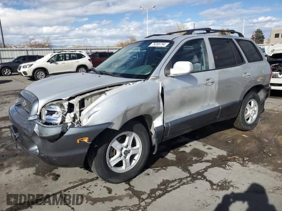 2003 Hyundai Santa Fe GLS с VIN KM8SC73D73U343355, выставлен на аукционе Copart как лот 79268794 с пробегом 186 375 миль миль и Списание • Salvage title. История ставок и продаж доступна на DreamBid. Изображение 1.