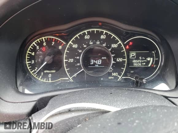 2015 Nissan Note S Plus with VIN 3N1CE2CP0FL387022, listed as a Copart auction lot 82675625 with 180,254 mi miles and Clean title. Bid and sale history available at DreamBid. Image 9.