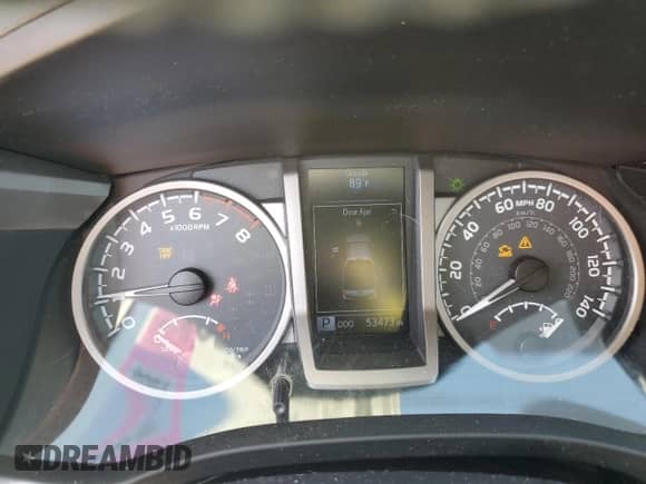 2019 Toyota Tacoma TRD Off Road z VIN 3TMCZ5ANXKM250954, wystawiony jako Copart lot #65703125 z przebiegiem 53 473 mil mil oraz Szkoda całkowita • Salvage title. Historia ofert i sprzedaży dostępna na DreamBid. Obrazek 9.