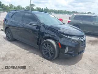 2022 Chevrolet Equinox RS with VIN 2GNAXMEV3N6122336, listed as a IAAI auction lot 42538317 with 79,496 mi miles and . Bid and sale history available at DreamBid. Image 1.
