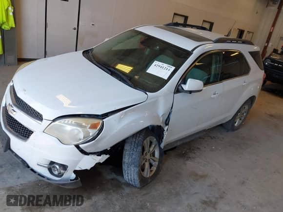 2012 Chevrolet Equinox 2LT with VIN 2GNALPEK9C1125254, listed as a IAAI auction lot 42941214 with 139,183 mi miles and . Bid and sale history available at DreamBid. Image 2.