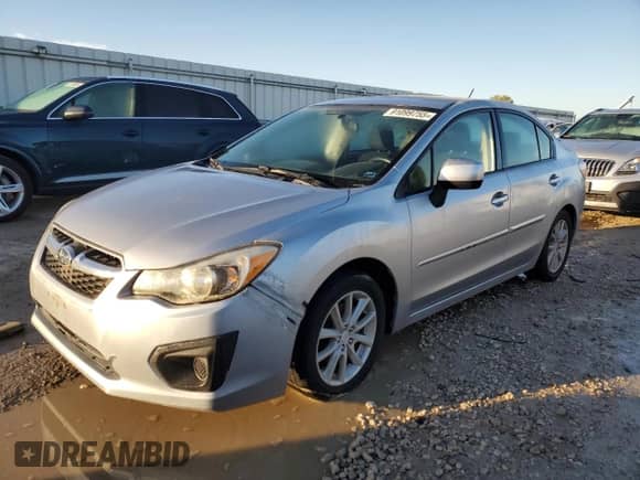 2013 Subaru Impreza Premium with VIN JF1GJAB64DH035950, listed as a Copart auction lot 91099755 with 189,381 mi miles and Clean title. Bid and sale history available at DreamBid. Image 1.