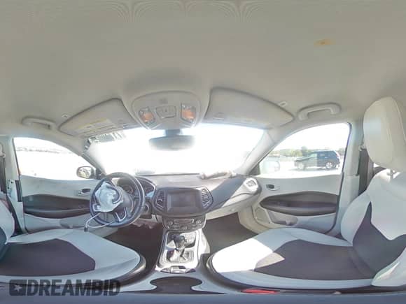 2018 Jeep Compass Latitude with VIN 3C4NJDBB8JT175352, listed as a Copart auction lot 71740325 with 65,612 mi miles and Salvage title. Bid and sale history available at DreamBid. Image 15.