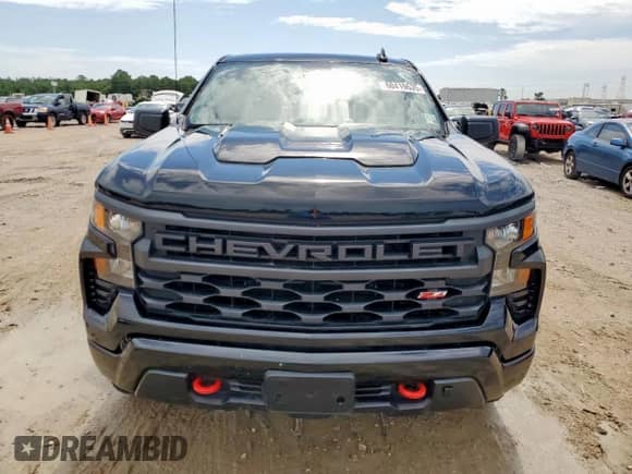 2024 Chevrolet Silverado 1500 Custom Trail Boss z VIN 3GCUDCE86RG359836, wystawiony jako Copart lot #60419635 z przebiegiem Nie podano mil oraz Szkoda całkowita • Salvage title. Historia ofert i sprzedaży dostępna na DreamBid. Obrazek 5.