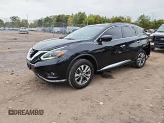 2018 Nissan Murano SV z VIN 5N1AZ2MHXJN139249, wystawiony jako Copart lot #80687255 z przebiegiem 103 669 mil mil oraz Szkoda całkowita • Salvage title. Historia ofert i sprzedaży dostępna na DreamBid. Obrazek 1.