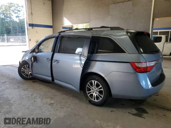 2013 Honda Odyssey EX-L с VIN 5FNRL5H69DB088431, выставлен на аукционе Copart как лот 84983085 с пробегом 203 128 миль миль и Чистый • Clean title. История ставок и продаж доступна на DreamBid. Изображение 2.