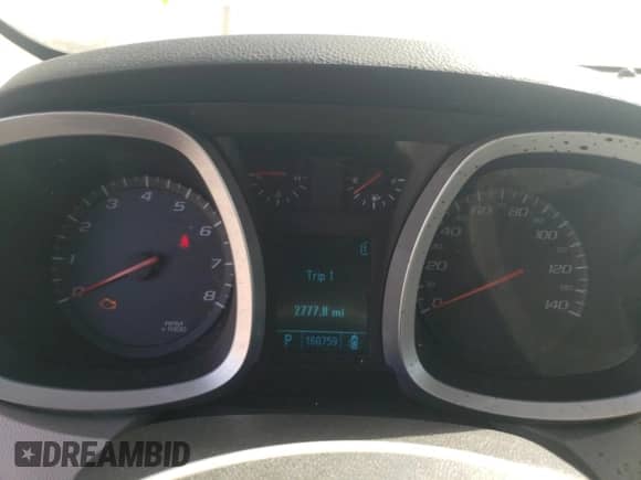 2010 Chevrolet Equinox LS with VIN 2CNALBEW0A6382667, listed as a Copart auction lot 84879625 with 160,759 mi miles and Salvage title. Bid and sale history available at DreamBid. Image 9.