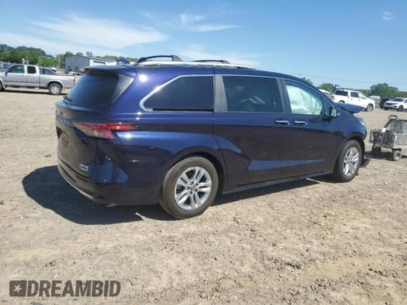2023 Toyota Sienna Limited с VIN 5TDZSKFC1PS106060, выставлен на аукционе Copart как лот 54187105 с пробегом 17 341 миль миль и Списание • Salvage title. История ставок и продаж доступна на DreamBid. Изображение 3.
