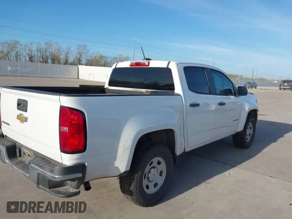 2020 Chevrolet Colorado 2WD Work Truck with VIN 1GCGSBEA1L1121575, listed as a IAAI auction lot 41786579 with 129,499 mi miles and . Bid and sale history available at DreamBid. Image 4.