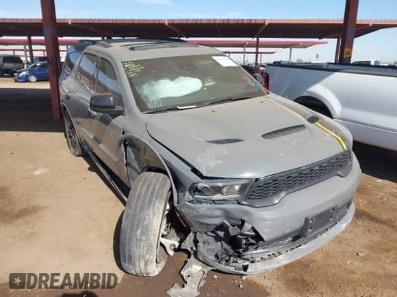 2023 Dodge Durango R/T Plus z VIN 1C4SDHCTXPC682248, wystawiony jako IAAI lot #41545434 z przebiegiem 35 312 mil mil oraz . Historia ofert i sprzedaży dostępna na DreamBid. Obrazek 1.