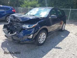 2020 Chevrolet Equinox LS with VIN 3GNAXSEV1LS569427, listed as a IAAI auction lot 43071250 with 60,933 mi miles and . Bid and sale history available at DreamBid. Image 2.