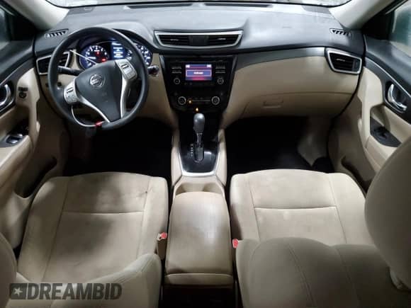 2016 Nissan Rogue SV with VIN KNMAT2MT4GP722066, listed as a Copart auction lot 80131155 with 126,929 mi miles and Salvage title. Bid and sale history available at DreamBid. Image 8.