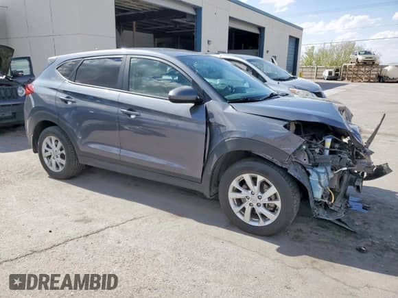 2021 Hyundai Tucson SE with VIN KM8J2CA48MU290094, listed as a Copart auction lot 59512085 with 75,037 mi miles and Salvage title. Bid and sale history available at DreamBid. Image 4.