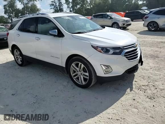 2020 Chevrolet Equinox Premier with VIN 3GNAXPEX1LS713153, listed as a Copart auction lot 66997985 with 123,643 mi miles and Salvage title. Bid and sale history available at DreamBid. Image 14.