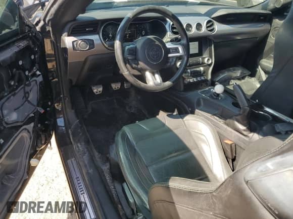 2020 Ford Mustang Bullitt с VIN 1FA6P8K07L5582287, выставлен на аукционе Copart как лот 59202065 с пробегом 110 766 миль миль и Списание • Salvage title. История ставок и продаж доступна на DreamBid. Изображение 8.