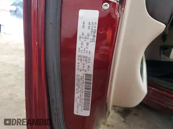 2018 Dodge Grand Caravan SXT with VIN 2C4RDGCG7JR238514, listed as a Copart auction lot 68538585 with 89,932 mi miles and Salvage title. Bid and sale history available at DreamBid. Image 14.