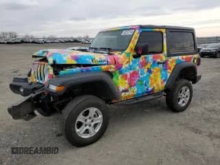 2021 Jeep Wrangler Willys с VIN 1C4HJXAG3MW637195, выставлен на аукционе Copart как лот 40757714 с пробегом 27 621 миль миль и На запчасти • Non repairable. История ставок и продаж доступна на DreamBid. Изображение 1.