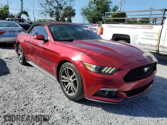 2016 Ford Mustang EcoBoost Premium with VIN 1FATP8UH2G5226860, listed as a Copart auction lot 81976155 with 103,230 mi miles and Salvage title. Bid and sale history available at DreamBid. Image 4.