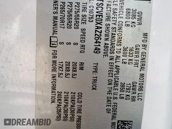 2010 GMC Sierra 1500 SLE с VIN 1GTSCVE0XAZ264149, выставлен на аукционе Copart как лот 63276565 с пробегом 211 687 миль миль и Списание • Salvage title. История ставок и продаж доступна на DreamBid. Изображение 12.