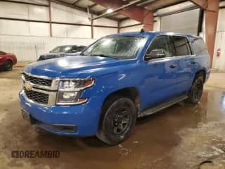 2017 Chevrolet Tahoe Commercial with VIN 1GNSKDEC6HR309810, listed as a Copart auction lot 87086735 with 114,013 mi miles and Clean title. Bid and sale history available at DreamBid. Image 1.