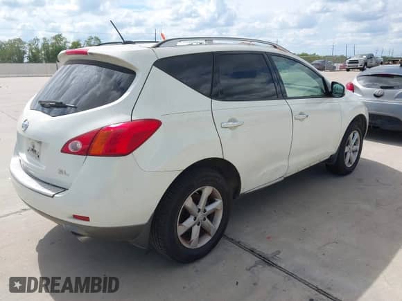 2009 Nissan Murano S z VIN JN8AZ18U49W105596, wystawiony jako IAAI lot #43480498 z przebiegiem 195 165 mil mil oraz . Historia ofert i sprzedaży dostępna na DreamBid. Obrazek 4.