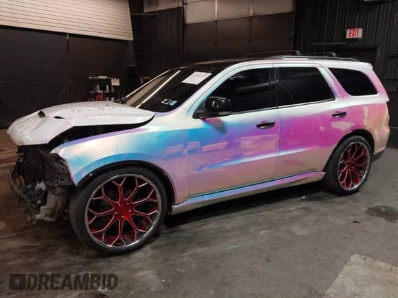 2015 Dodge Durango Crew with VIN 1C4SDJDT6FC864467, listed as a IAAI auction lot 41551237 with 138,675 mi miles and . Bid and sale history available at DreamBid. Image 2.