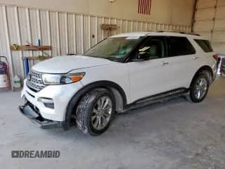2020 Ford Explorer Limited z VIN 1FMSK7FH8LGA02806, wystawiony jako Copart lot #70300355 z przebiegiem 138 033 mil mil oraz Szkoda całkowita • Salvage title. Historia ofert i sprzedaży dostępna na DreamBid. Obrazek 1.