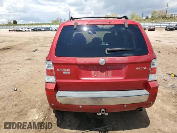 2008 Mercury Mariner Premier with VIN 4M2CU97188KJ38500, listed as a Copart auction lot 56255015 with 171,811 mi miles and Salvage title. Bid and sale history available at DreamBid. Image 6.