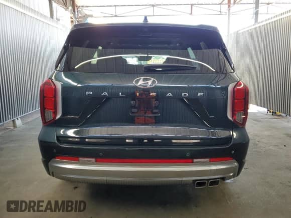 2024 Hyundai Palisade Calligraphy z VIN KM8R74GE7RU682145, wystawiony jako Copart lot #80281115 z przebiegiem 4 605 mil mil oraz Nie do naprawy • Non repairable. Historia ofert i sprzedaży dostępna na DreamBid. Obrazek 6.
