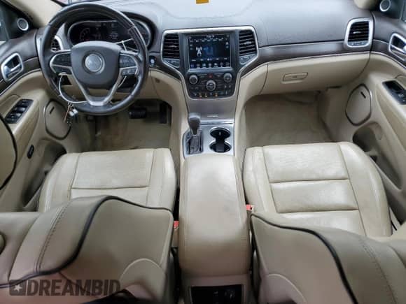 2018 Jeep Grand Cherokee Overland z VIN 1C4RJFCG2JC458039, wystawiony jako Copart lot #68192835 z przebiegiem 134 115 mil mil oraz Czysty tytuł • Clean title. Historia ofert i sprzedaży dostępna na DreamBid. Obrazek 8.