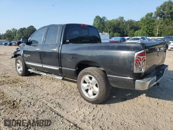2005 Dodge 1500 SLT with VIN 1D7HA18D05J647311, listed as a Copart auction lot 71894585 with 140,229 mi miles and Salvage title. Bid and sale history available at DreamBid. Image 2.