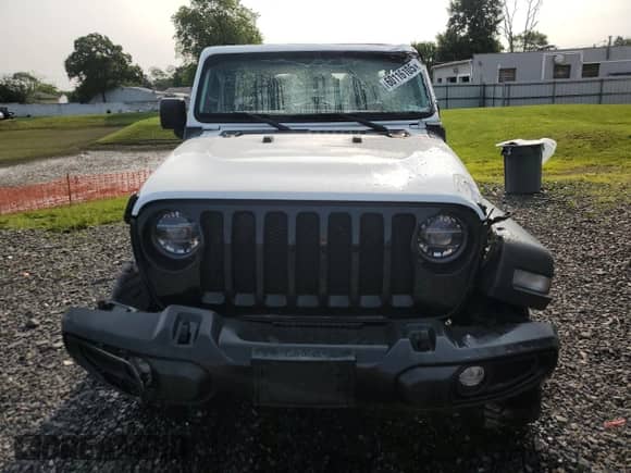 2021 Jeep Wrangler Unlimited 80th Anniversary с VIN 1C4HJXDG4MW794519, выставлен на аукционе Copart как лот 60116105 с пробегом 25 708 миль миль и Списание • Salvage title. История ставок и продаж доступна на DreamBid. Изображение 5.