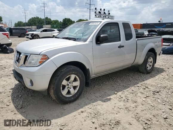 2012 Nissan Frontier SV with VIN 1N6AD0CW8CC444557, listed as a Copart auction lot 60852425 with 135,346 mi miles and Salvage title. Bid and sale history available at DreamBid. Image 1.