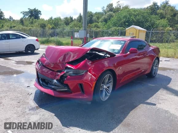 2017 Chevrolet Camaro 2LT with VIN 1G1FD1RS6H0108748, listed as a IAAI auction lot 43383384 with Not provided miles and . Bid and sale history available at DreamBid. Image 17.