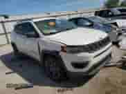 2021 Jeep Compass 80th Anniversary with VIN 3C4NJCEB5MT565089, listed as a Copart auction lot 70815035 with 57,091 mi miles and Salvage title. Bid and sale history available at DreamBid. Image 4.