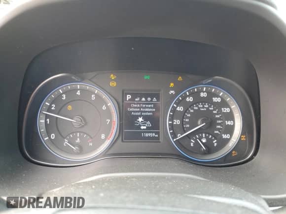 2021 Hyundai Kona SE с VIN KM8K1CAA1MU640159, выставлен на аукционе Copart как лот 67375025 с пробегом 118 959 миль миль и Списание • Salvage title. История ставок и продаж доступна на DreamBid. Изображение 9.