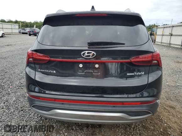 2022 Hyundai Santa Fe Limited with VIN KM8S5DA15NU026663, listed as a Copart auction lot 69520925 with 25,536 mi miles and Salvage title. Bid and sale history available at DreamBid. Image 6.
