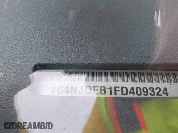 2015 Jeep Compass High Altitude с VIN 1C4NJDEB1FD409324, выставлен на аукционе IAAI как лот 41940973 с пробегом 205 619 миль миль и . История ставок и продаж доступна на DreamBid. Изображение 9.