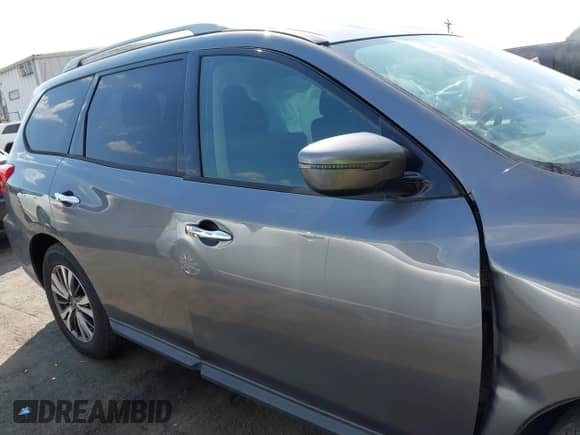 2019 Nissan Pathfinder Platinum with VIN 5N1DR2MM6KC579444, listed as a IAAI auction lot 43298913 with 92,293 mi miles and . Bid and sale history available at DreamBid. Image 13.