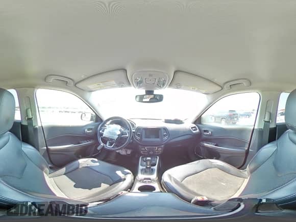 2021 Jeep Compass Latitude with VIN 3C4NJDBB2MT552035, listed as a Copart auction lot 69130975 with 105,058 mi miles and Salvage title. Bid and sale history available at DreamBid. Image 15.