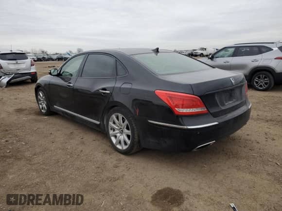 2012 Hyundai Equus Signature с VIN KMHGH4JH3CU055327, выставлен на аукционе Copart как лот 44697385 с пробегом 157 183 миль миль и Списание • Salvage title. История ставок и продаж доступна на DreamBid. Изображение 2.