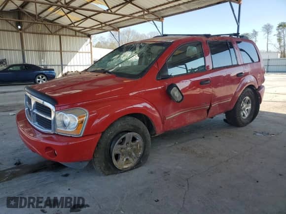 2005 Dodge Durango Limited с VIN 1D4HD58DX5F603508, выставлен на аукционе Copart как лот 48628035 с пробегом 317 091 миль миль и Списание • Salvage title. История ставок и продаж доступна на DreamBid. Изображение 1.
