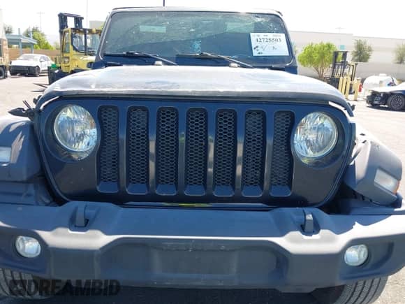 2023 Jeep Wrangler Sport S with VIN 1C4HJXDG7PW617662, listed as a IAAI auction lot 42725503 with Not provided miles and . Bid and sale history available at DreamBid. Image 12.