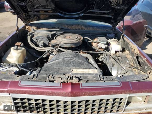 1986 Chevrolet El Camino z VIN 3GCCW80Z9GS914985, wystawiony jako Copart lot #49669715 z przebiegiem 84 552 mil mil oraz Nie do naprawy • Non repairable. Historia ofert i sprzedaży dostępna na DreamBid. Obrazek 11.